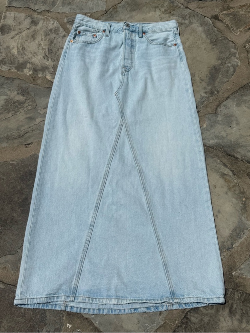 Levi's Denim Maxi Skirt